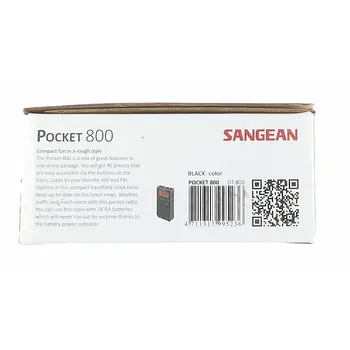 Portable Digital Radio Sangean SDT800BK