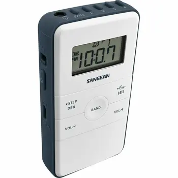 Transistor Radio Sangean DT-140 Blue White