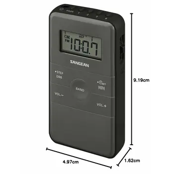 Transistor Radio Sangean DT-140 Black AM/FM