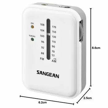 Transistor Radio Sangean SR-32 White AM/FM