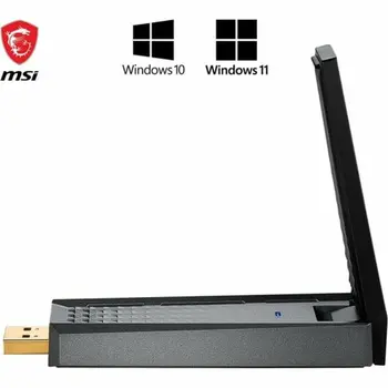 USB Adaptor MSI AX1800 Black