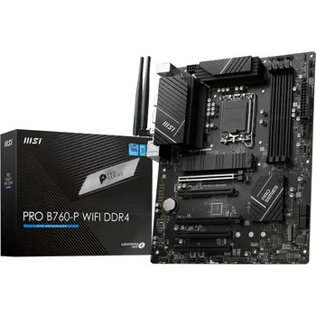 Motherboard MSI PRO B760-P WIFI DDR4 LGA 1700