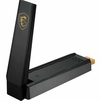Network Adaptor MSI AXE5400 Black