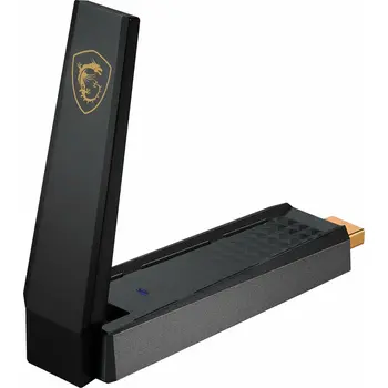 Network Adaptor MSI AXE5400 Black