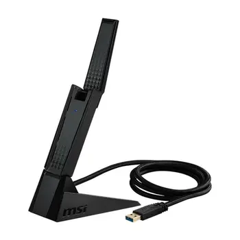 Network Adaptor MSI AXE5400 Black