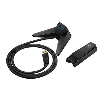 Network Adaptor MSI AXE5400 Black