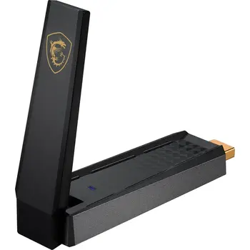 Network Adaptor MSI AXE5400 Black