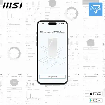 Router MSI 302-8ZD20EE-000 White
