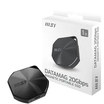 External Hard Drive MSI S78-440L0B0-P83 Black 1 TB