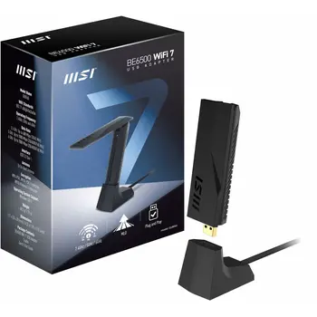 Network Adaptor MSI GUBE65 Black