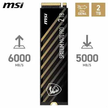 Hard Drive MSI S78-440Q990-P83 2 TB SSD