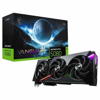 Graphics card MSI RTX 5080 16G VANGUARD SOC GEFORCE RTX 5080 32 GB GDDR6X