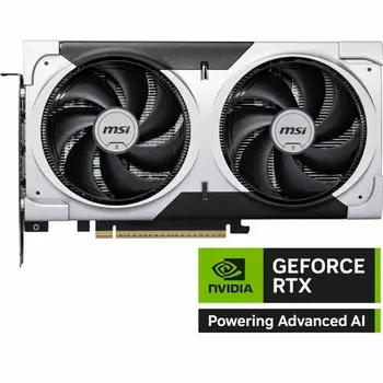 Graphics card MSI RTX 5060 Ti 8G VENTUS 2X OC PLU geforce rtx 5060 ti 8 GB GDDR7