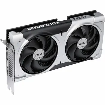 Graphics card MSI RTX 5060 Ti 8G VENTUS 2X OC PLU geforce rtx 5060 ti 8 GB GDDR7