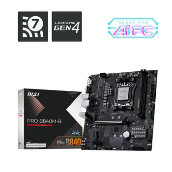 Motherboard MSI PRO B840M-B AMD AM5 AMD