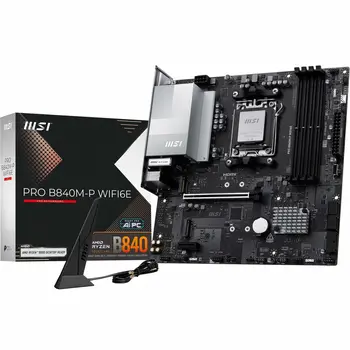 Motherboard MSI PRO B840M-P WIFI6E AMD AM5 AMD