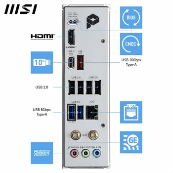 Motherboard MSI PRO B840M-P WIFI6E AMD AM5 AMD