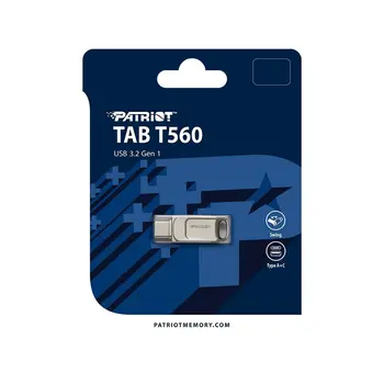 USB stick Patriot Memory PS64GT560DS5D Silver 64 GB