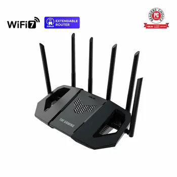 Wi-Fi Amplifier Asus TUF-BE6500 Black RJ45 Ethernet LAN Wi-Fi