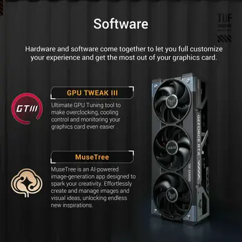 Graphics card Asus 90YV0M30-M0NA00 GEFORCE RTX 5080 16 GB GDDR6 GDDR7