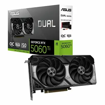 Graphics card Asus 90YV0MH0-M0NA00 geforce rtx 5060 ti 16 GB GDDR6 GDDR7