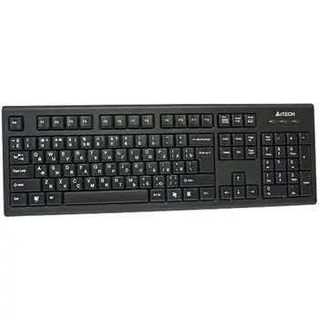 Keyboard A4 Tech KR-85 Black English EEUU QWERTY