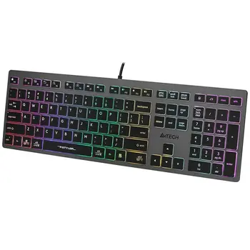 Keyboard A4 Tech B120N Black Grey Monochrome Multi QWERTY