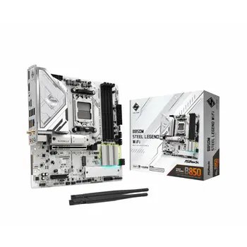 Motherboard ASRock B850M Steel Legend WiFi Intel Wi-Fi 6 AMD AM5 AMD B850