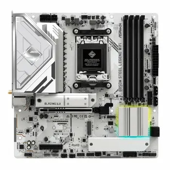 Motherboard ASRock B850M Steel Legend WiFi Intel Wi-Fi 6 AMD AM5 AMD B850
