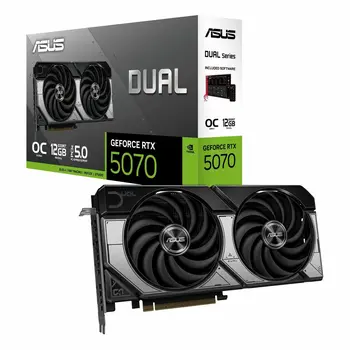 Graphics card Asus 90YV0M17-M0NA00 nvidia geforce rtx 5070 12 GB GDDR6 GDDR7