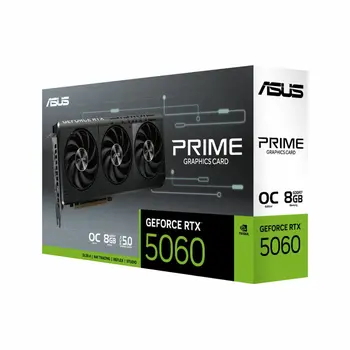 Graphics card Asus 90YV0N10-M0NA00 GEFORCE RTX 5060 8 GB GDDR6 GDDR7