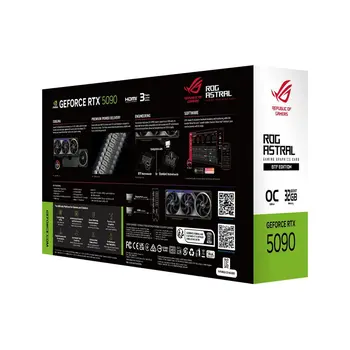 Graphics card Asus ROG-ASTRAL-RTX5090-O32G-BTF-GAMING nvidia geforce rtx 5090 32 GB GDDR7