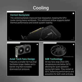 Graphics card Asus 90YV0N72-M0NA00 GEFORCE RTX 5050 8 GB GDDR6