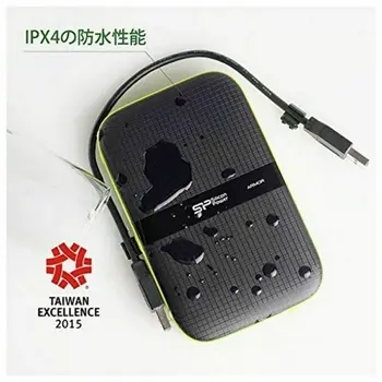 External Hard Drive Silicon Power Armor A60 2.5" USB 3.0 2 TB Anti-shock 2 TB