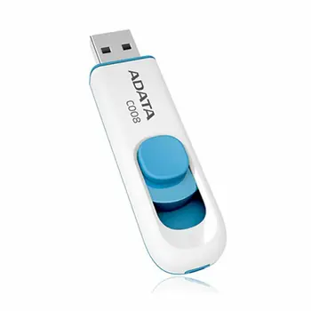 USB stick Adata AC008-64G-RWE 64 GB White