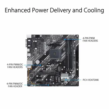 Motherboard Asus AMD AM4 AMD B550 AMD