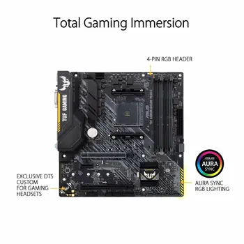 Motherboard Asus TUF Gaming B450M-Plus II AMD B450 AMD AMD AM4