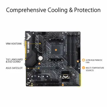 Motherboard Asus TUF Gaming B450M-Plus II AMD B450 AMD AMD AM4