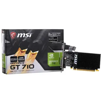 Graphics card MSI NVIDIA GeForce GT 710 GDDR3