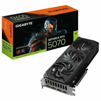 Graphics card Gigabyte GV-N5070WF3-12GD nvidia geforce rtx 5070 12 GB GDDR6 GDDR7