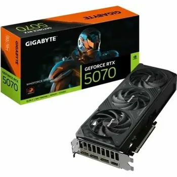 Graphics card Gigabyte GV-N5070WF3-12GD nvidia geforce rtx 5070 12 GB GDDR6 GDDR7