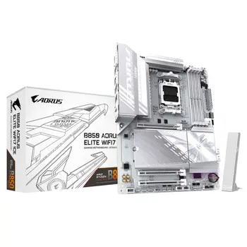 Motherboard Gigabyte B850 A ELITE WF7 ICE Intel Wi-Fi 6 AMD AM5