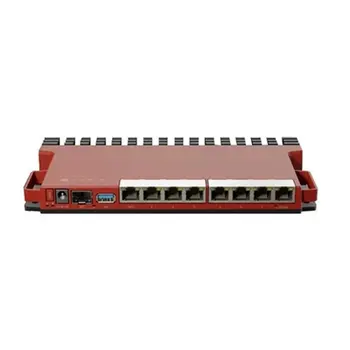 Router Mikrotik L009UIGS-RM Black Red RJ45 PoE x 1 USB x 1