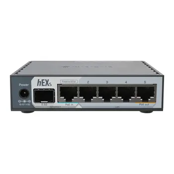 Router Mikrotik E60IUGS Black RJ45 Ethernet LAN PoE x 1 USB 3.2 USB x 1