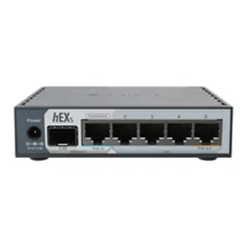 Router Mikrotik E60IUGS Black RJ45 Ethernet LAN PoE x 1 USB 3.2 USB x 1