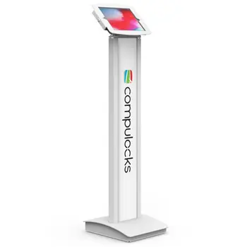 Tablet Mount Compulocks Floor Stand White