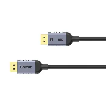 DisplayPort Cable Unitek C1626GY01-1M Black 1 m