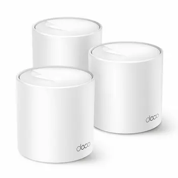 Wi-Fi Repeater + Router + Access Point TP-Link DECO X10(3-PACK) White