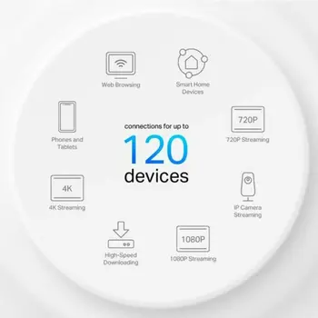 Wi-Fi Repeater + Router + Access Point TP-Link DECO X10(3-PACK) White