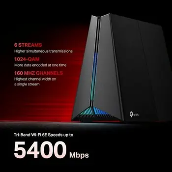 Router TP-Link ARCHER GXE75 RJ45 Ethernet LAN